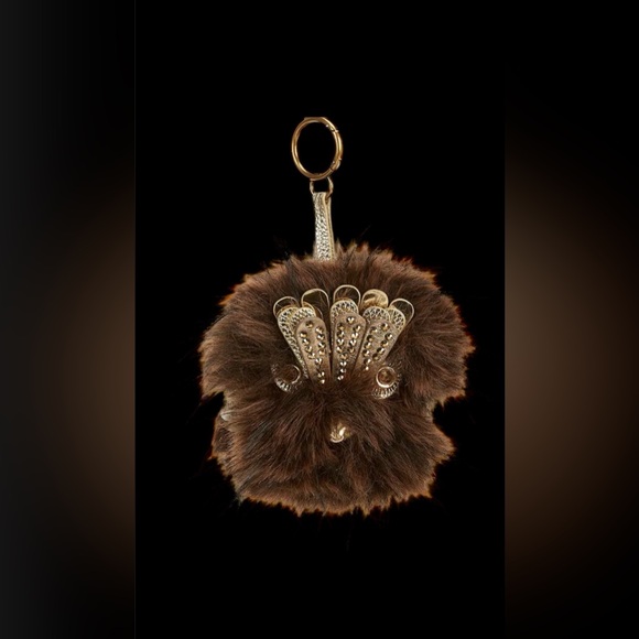 Kurt Geiger Handbags - Kurt Geiger London, the Pom Pom Eagle Bag Charm nwt